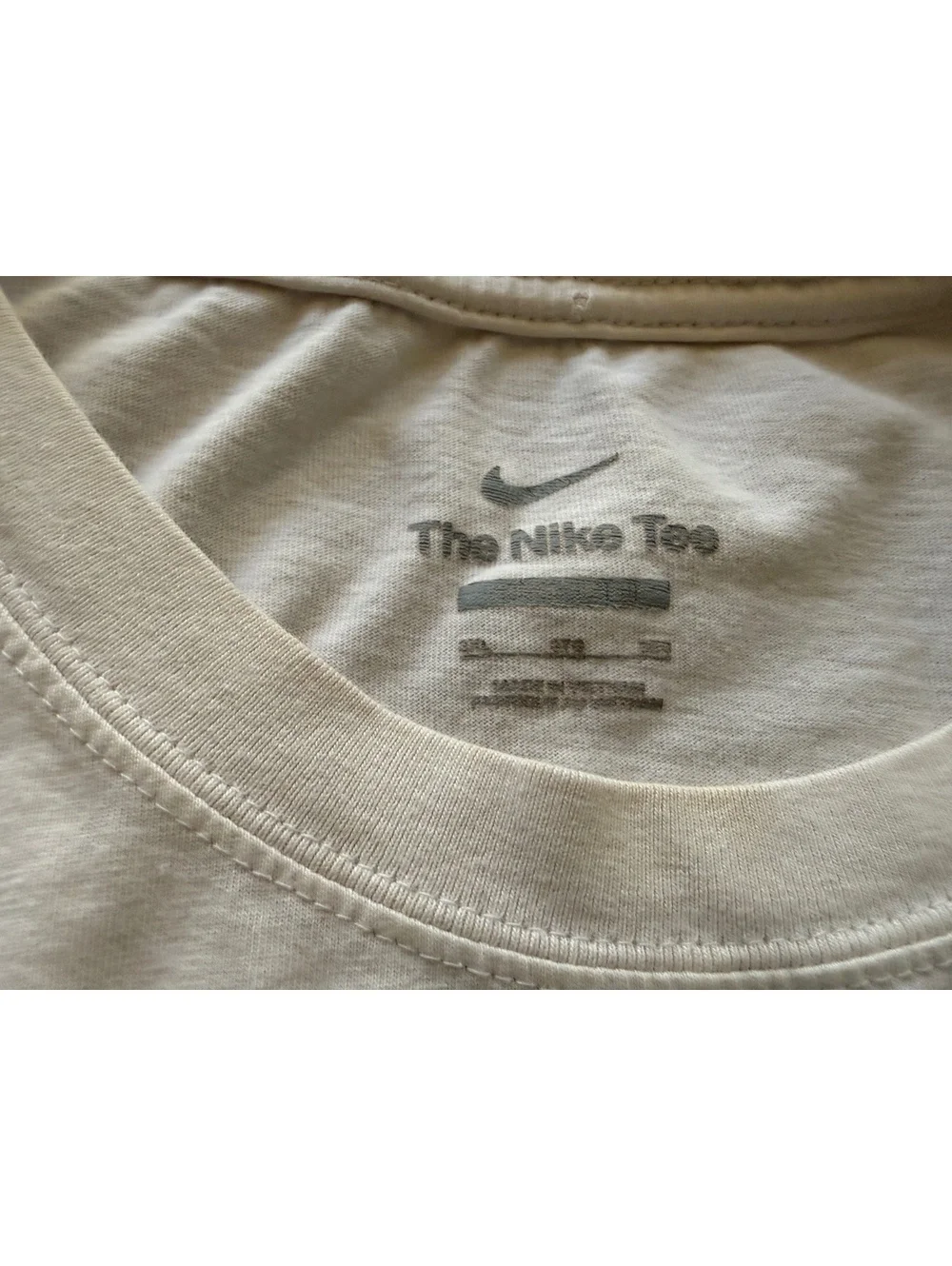Nike Basketball The Nike Tee White Graphic T-Shirt Size XL